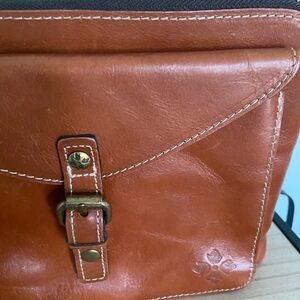 Patricia Nash Brown Crossbody Bag with Classic Design